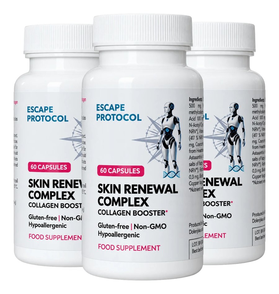 Skin Renewal Complex, three bottles